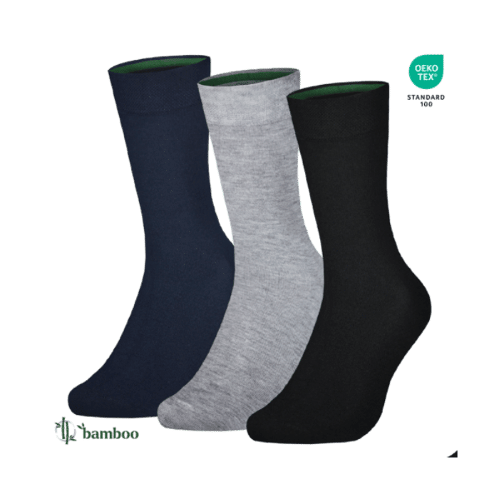 12 Pack Seamless Bamboo Socks- Mix