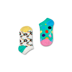 Happy Socks 2-Pack Big Dot & Heart Socks For Kids