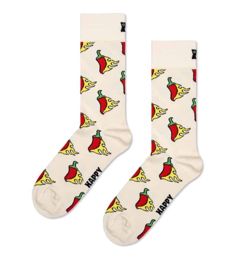 Chili Pepper Socks with Hot Chili Design for Spicy Style.