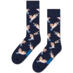 Themed socks with playful unicorn accents, perfect for animal lovers and adding a whimsical touch to.