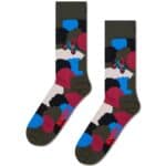 Colorful motorbike-themed socks with vibrant patterns for active wear.