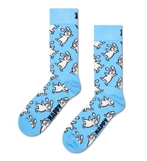 Cute Bunny Socks with Playful Design.