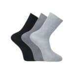 Comfortable bamboo socks with elastic-free cuffs, perfect for everyday wear.