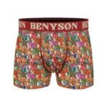 Bambuviskose boxershorts i 1-pack, komfortabel och miljövänlig underklädsel för män.