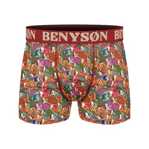 Bambuviskose boxershorts i 1-pack, komfortabel och miljövänlig underklädsel för män.