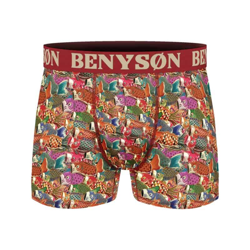 Bambuviskose boxershorts i 1-pack, komfortabel och miljövänlig underklädsel för män.