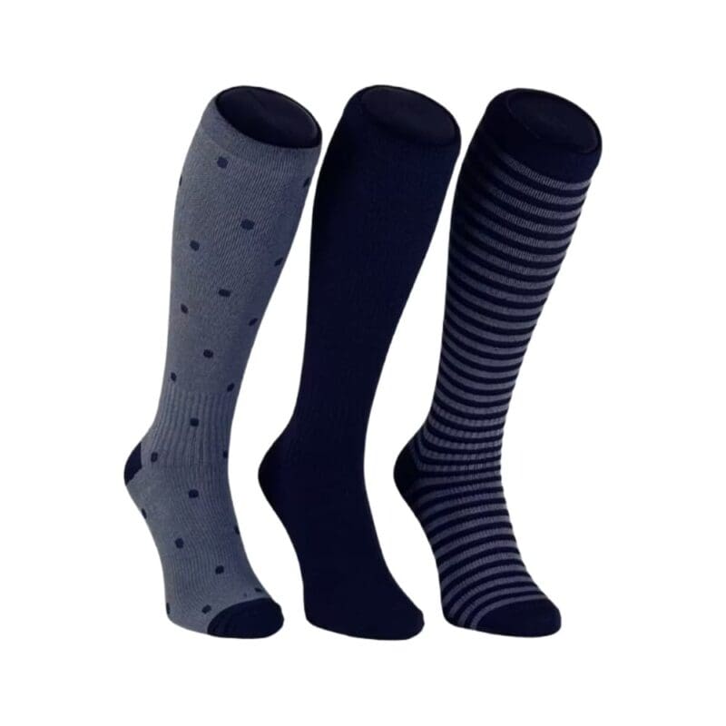 Comfortable bamboo compression/support socks for everyday wear. Compression bamboo support socks for improved circulation and comfort.