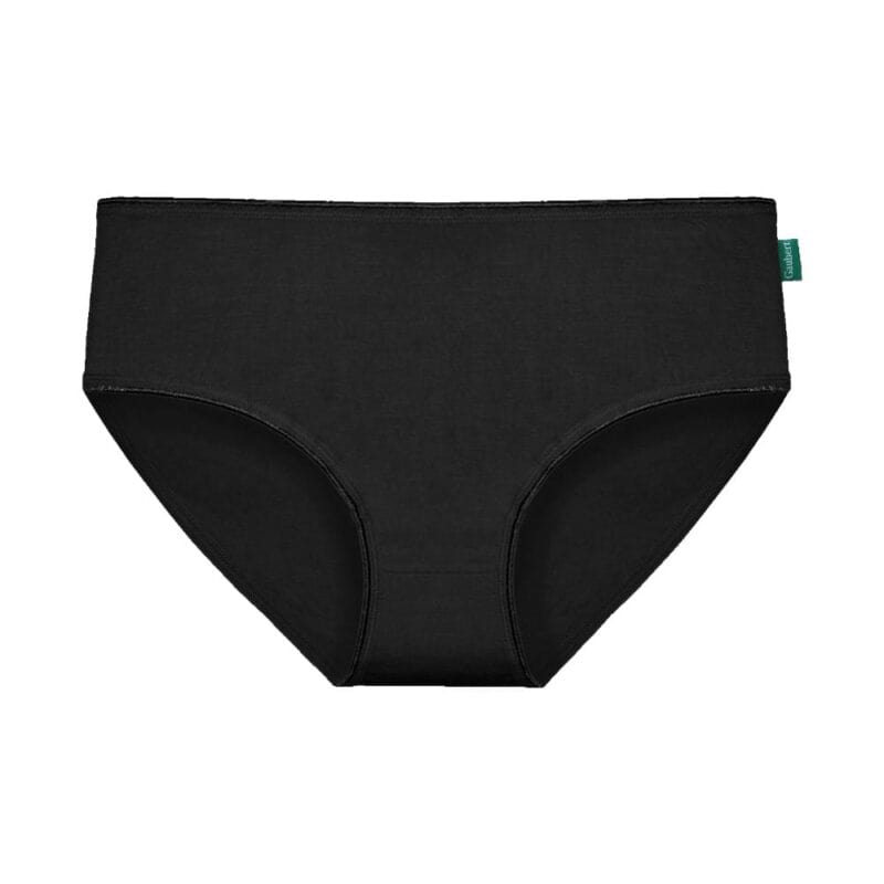 Comfortable black bamboo briefs with low waist fit. Perfect for everyday wear and eco-friendly comfo.
