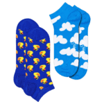 2-Pack Rubber Duck Low Sock