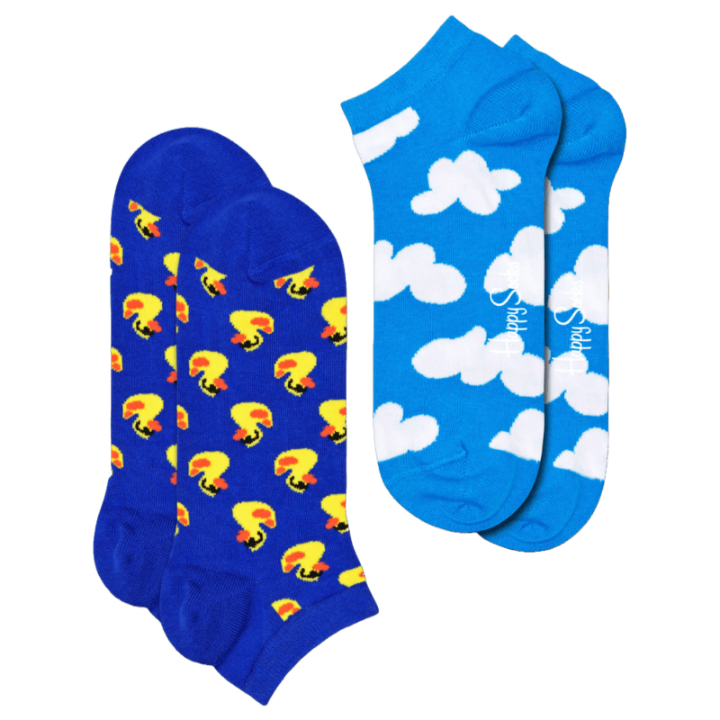 2-Pack Rubber Duck Low Sock