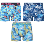 Design Boxershorts i bomull 3-pack