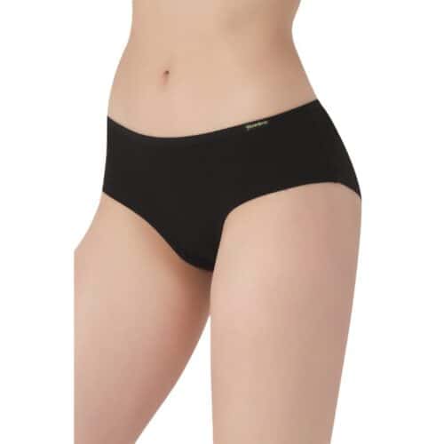 Comfortable bamboo fiber hipster underwear for women.