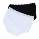 Organic bamboo midi underwear for women, soft, breathable, and eco-friendly. Perfect for everyday co.