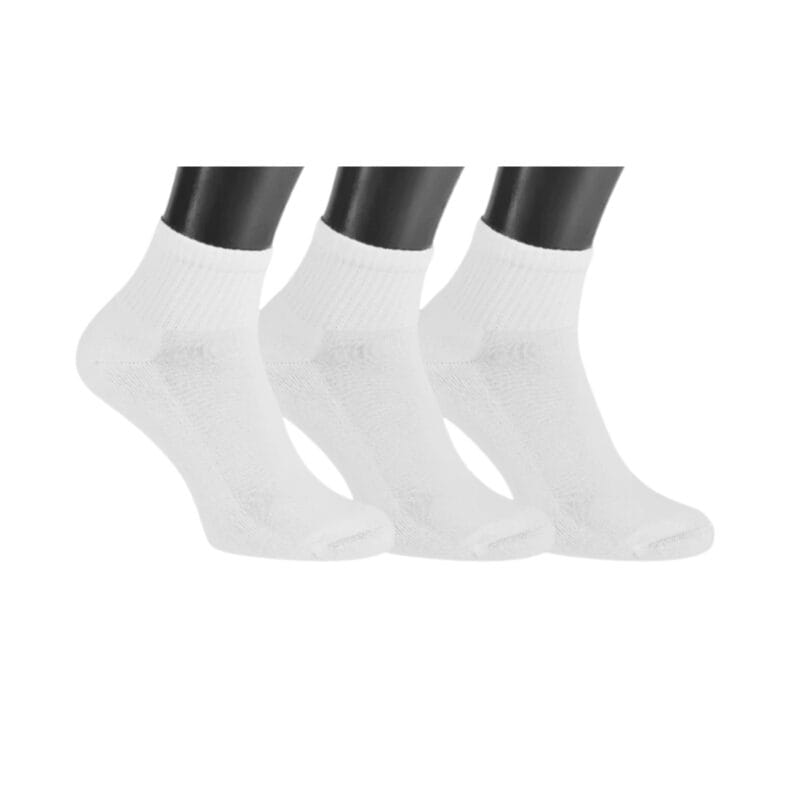 Quarterlängd Bambustrumpor 3-pack.